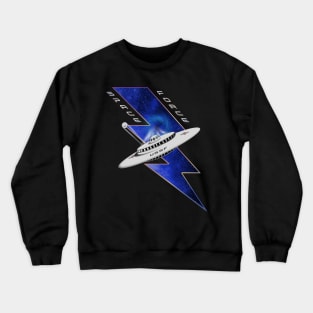 Space Force Mothership Modern Lightning Edition Crewneck Sweatshirt